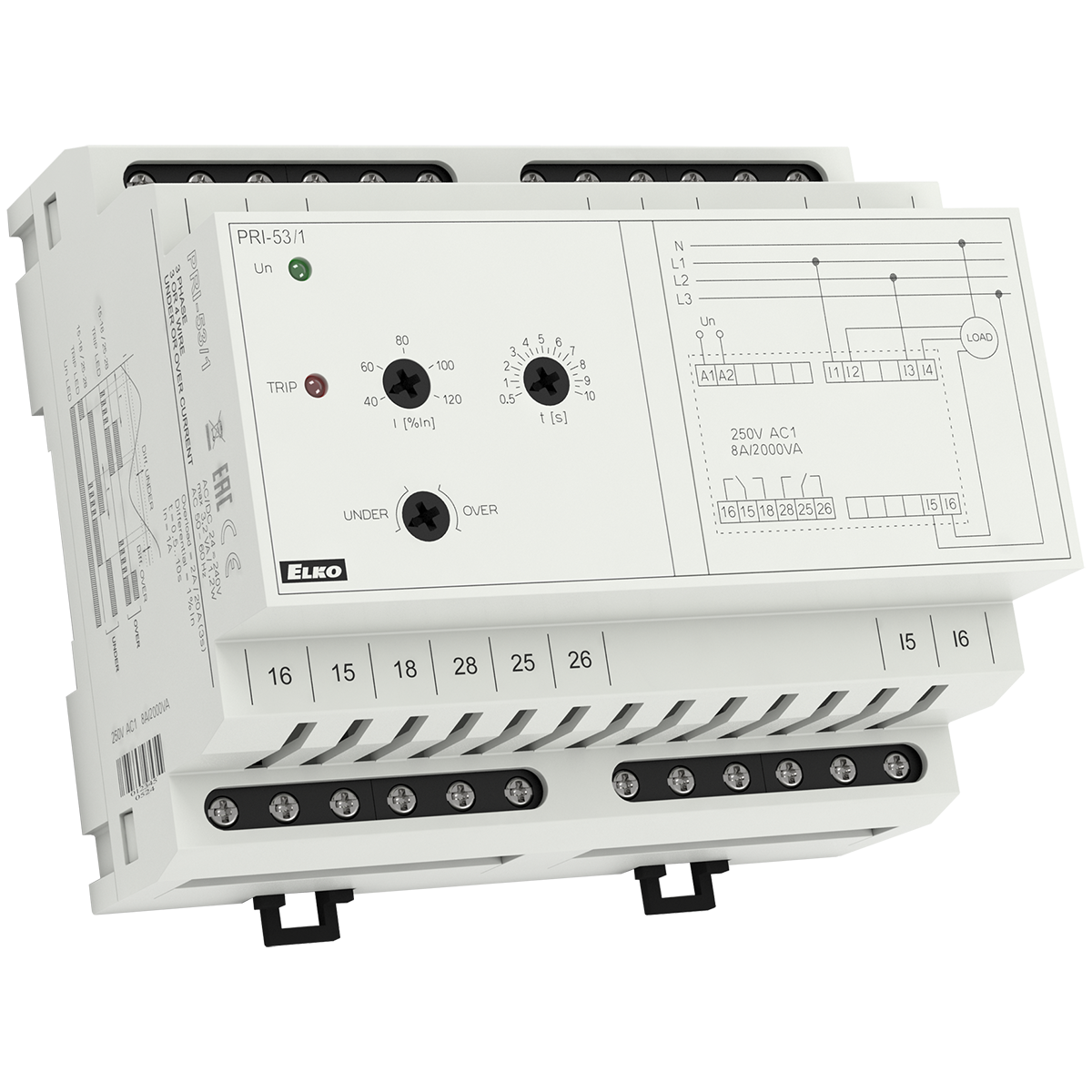 Реле контроля тока PRI-53